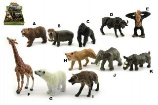 Obrázek z Zvířátka safari ZOO plast 10cm ast(12) 